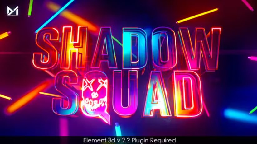 Videohive Neon Title Trailer preview