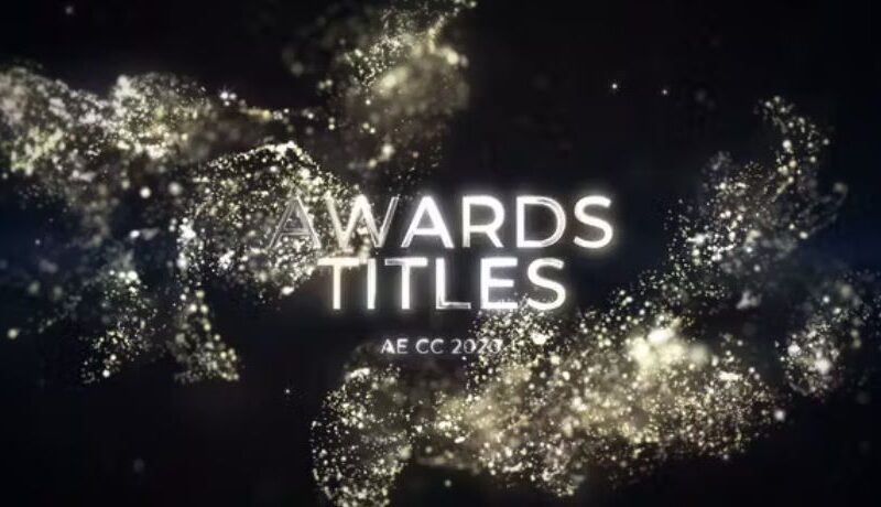 Videohive Particles Luxury Titles