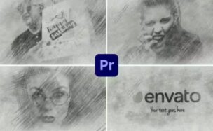 Videohive Pencil Sketch/Scribble Drawing Logo