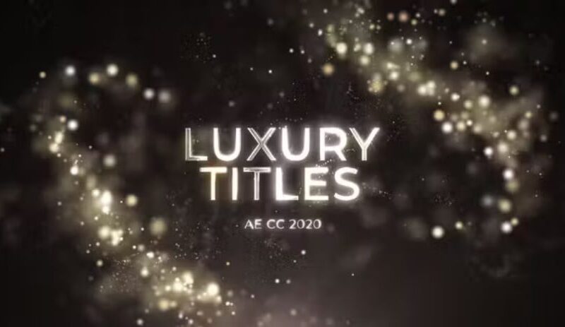 Videohive Premium Luxury Titles