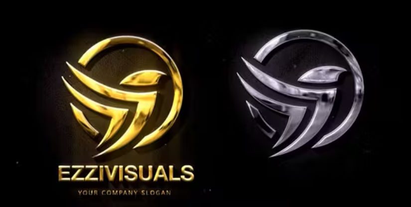 Videohive Silver & Gold Logo Reveal 2 cover preview