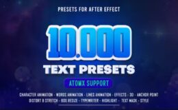 Videohive Text Presets