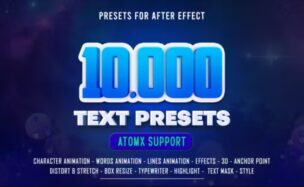 Videohive Text Presets V2