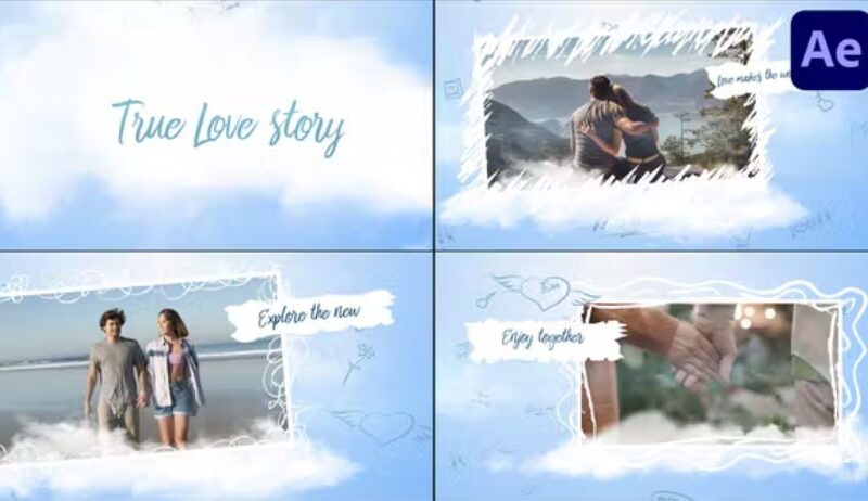 Videohive True Love Story for After Effects
