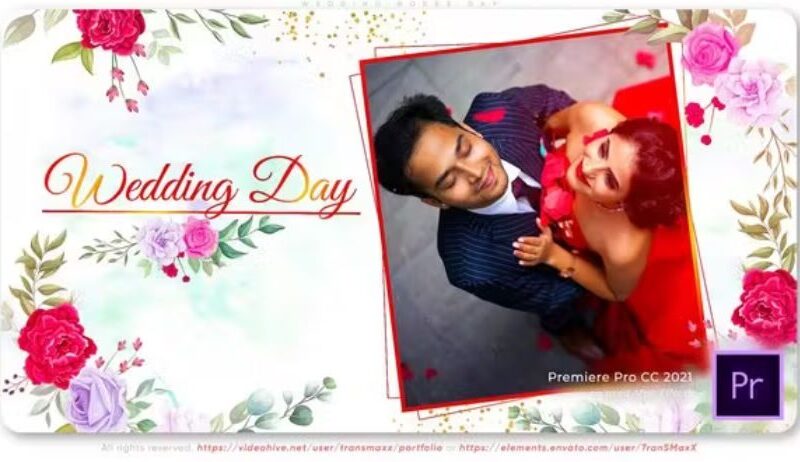 Videohive Wedding Roses Day – Premiere Pro