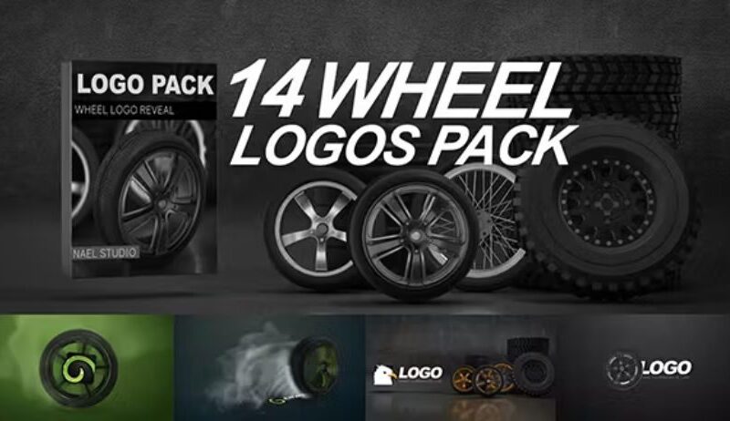 Videohive Wheel Logos Pack
