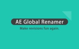 Aescripts AE Global Renamer 2 Win/Mac