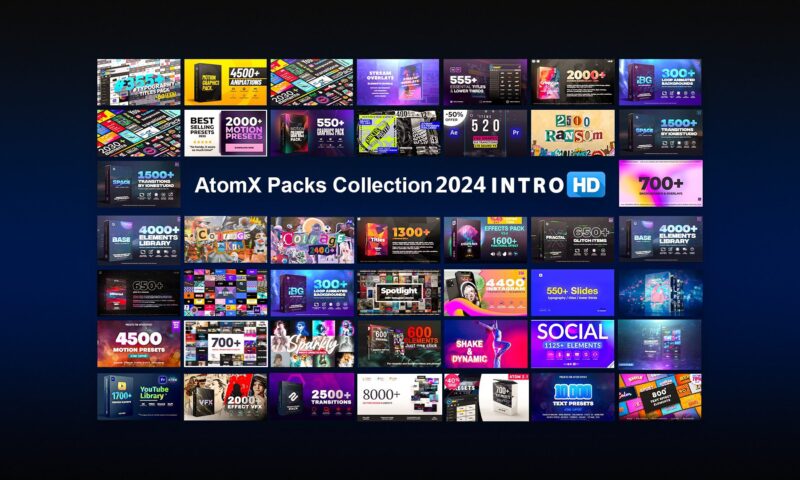AtomX Packs Collection 2024 Updates