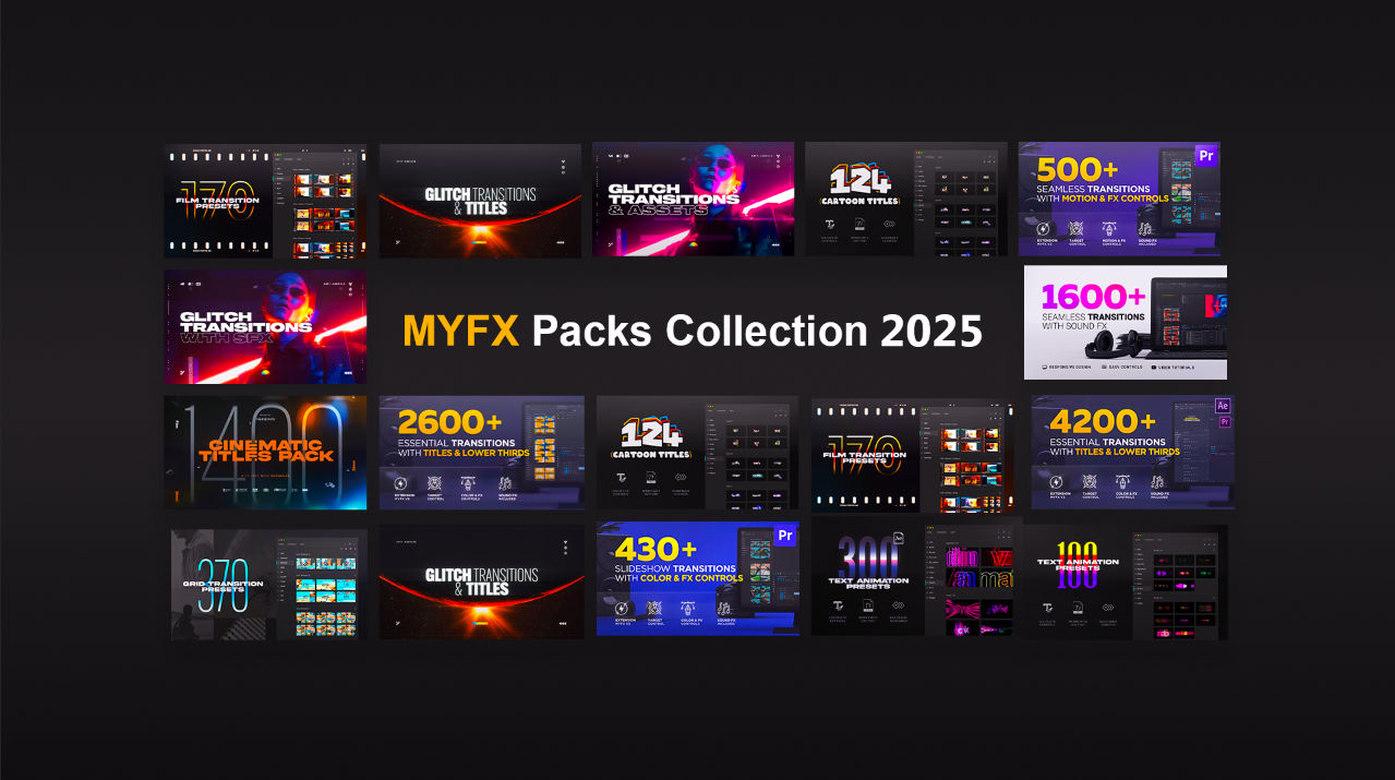 MYFX Packs Collections 2025 Updates cover preview