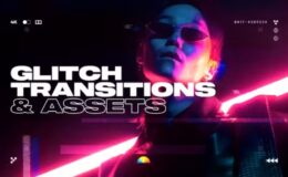 Videohive Glitch Transitions for Premiere Pro 37261469