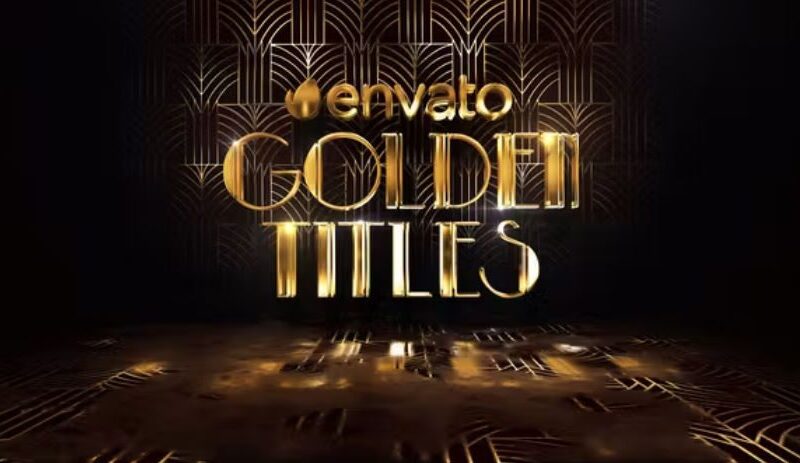 Videohive Golden Titles 44934737