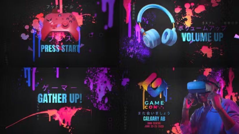 Videohive Ink Drip & Splash Event Promo Intro preview