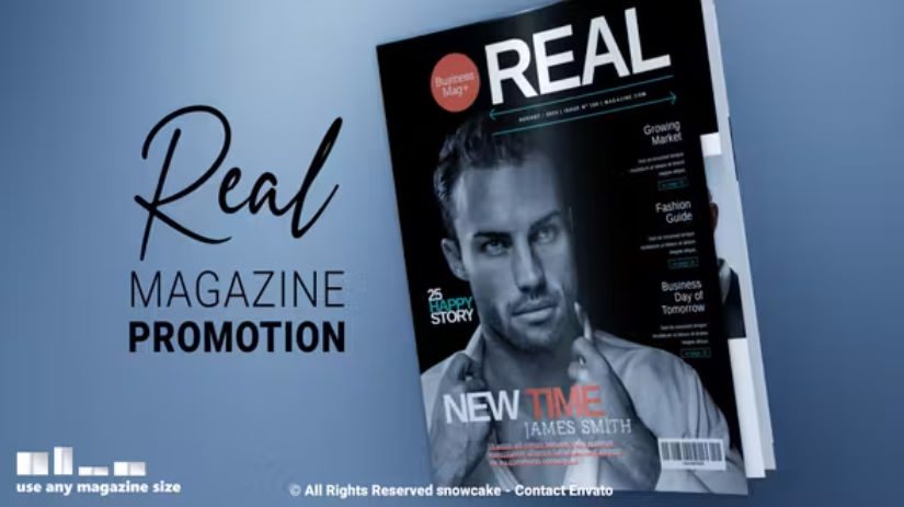 Videohive Magazine Promotion - Real - INTRO HD