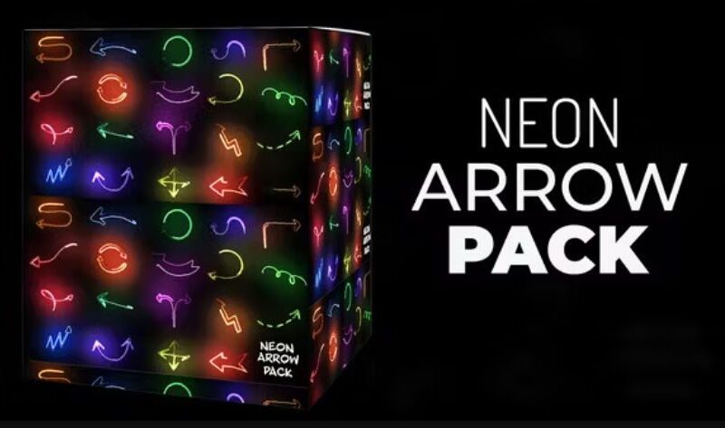 Videohive Neon Arrow Pack
