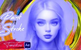 Videohive Paint Stroke Transitions Vol. 2