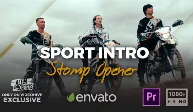 Videohive Sport Intro Stomp Opener