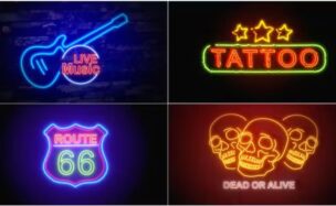 Videohive Neon Signs V2