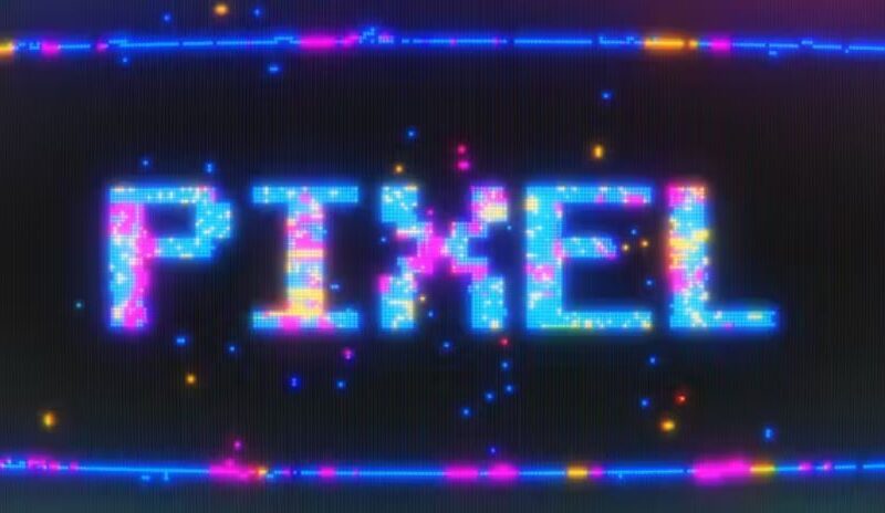 Videohive Pixel Logo & Title Opener