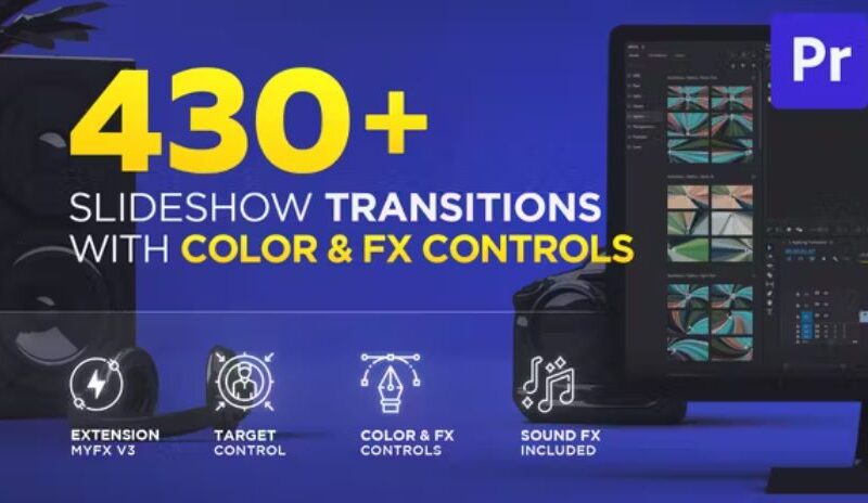 Videohive Slideshow Transitions for Premiere Pro