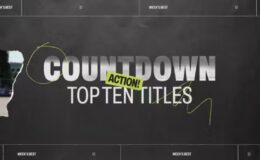 Videohive Torn Paper Countdown - Top 10 Titles