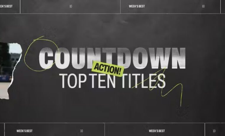 Videohive Torn Paper Countdown – Top 10 Titles