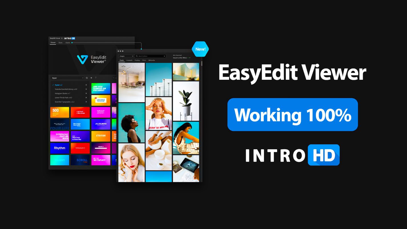 EasyEdit Viewer V3.2.0 For After Effects & Premiere Pro cover preview