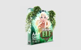Epic Stock Media AAA Game Character Female Elf