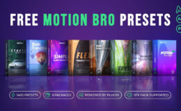 Free Motion Bro Presets for After Effects