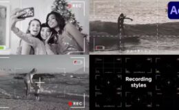 Videohive Recording Video Pack for After Effects