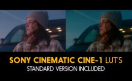 Videohive Sony Cinematic Cine-1 and Standard Luts for Final Cut