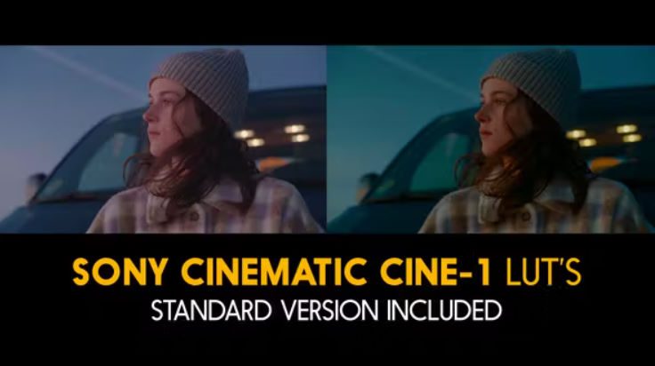 Videohive Sony Cinematic Cine-1 and Standard Luts for Final Cut