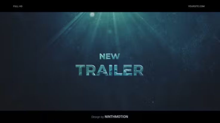 Videohive Underwater Fantasy Trailer