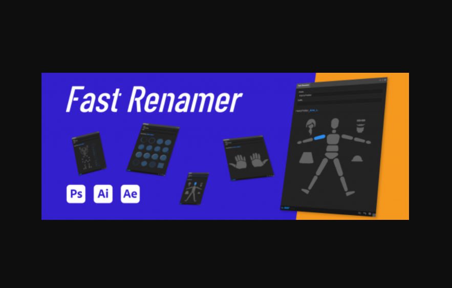 Aescript Fast Renamer 1.5 preview