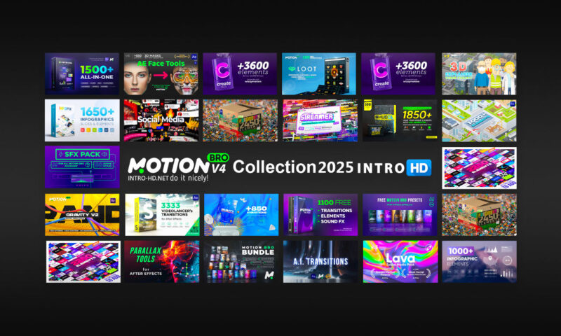 Motion Bro 4 Packs Collection 2025 Updates