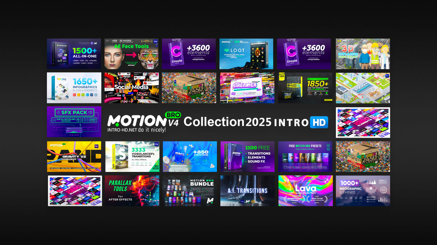 Motion Bro 4 Packs Collection 2025 Updates