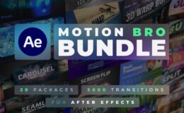 Motion Bro Bundle for After Effects - 5000 Transitions