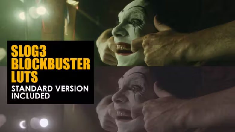 Videohive Slog3 Blockbuster and Standard LUTs