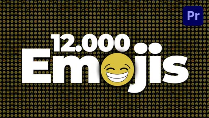Videohive 12.000 Emojis Creator Pack for Premiere Pro