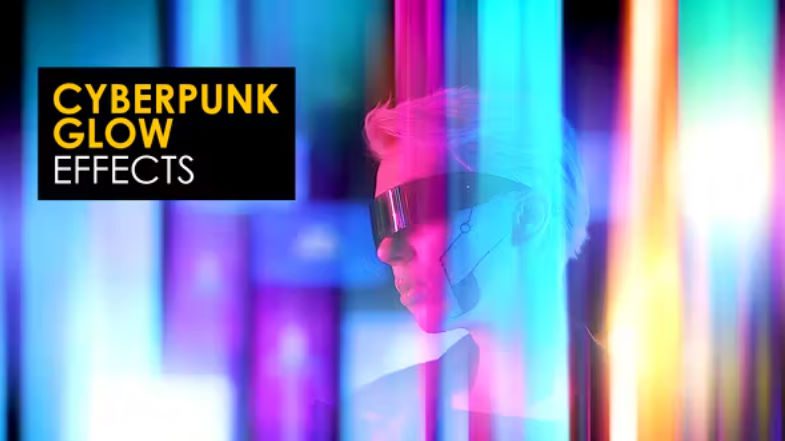 Videohive Cyberpunk Glow Effects | Premiere Pro