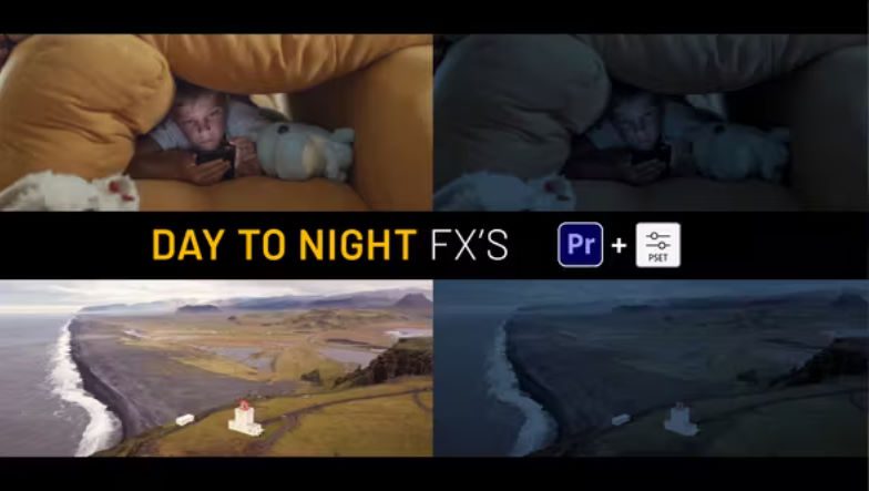 Videohive Day to Night Effects | Premiere Pro