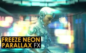 Videohive Freeze Neon Parallax Effects | Premiere Pro