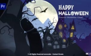 Videohive Halloween Intro For Premiere Pro