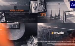 Videohive Historical Photography Slideshow for After Effects