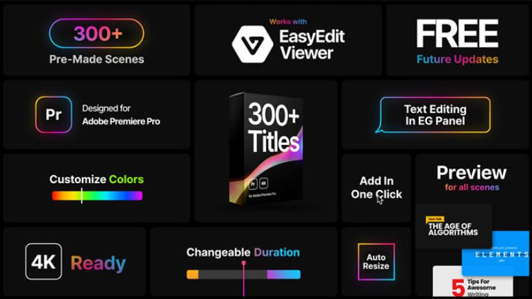 Videohive Titles Pro | Premiere Pro