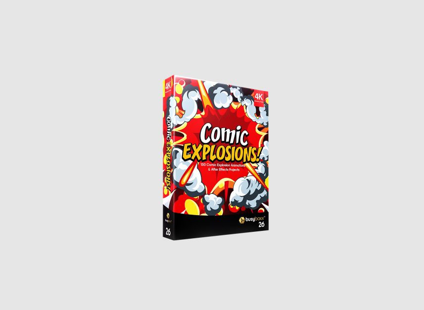 Discover the Excitement of Busyboxx V26 Comic Explosions cover preview