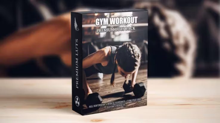 Videohive Gym Workout Fitness Influencer Cinematic LUTs Pack