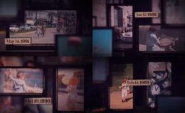 Videohive Photo History Slideshow