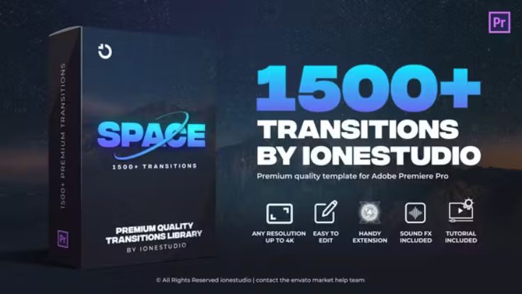 Videohive 1500+ Transitions for Premiere Pro