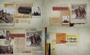 Videohive Collage Photo History