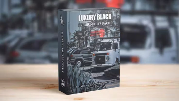Videohive Dark and Moody Luxury Black Look Car Videography LUTs Pack